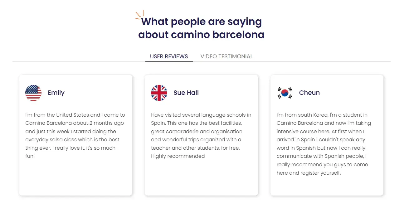 Camino Barcelona